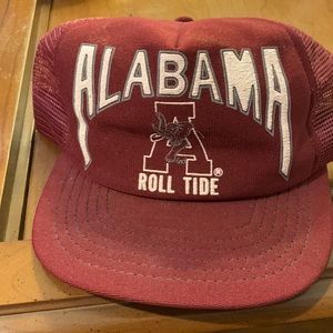 Vintage Alabama trucker cap. Logo is elephant with A